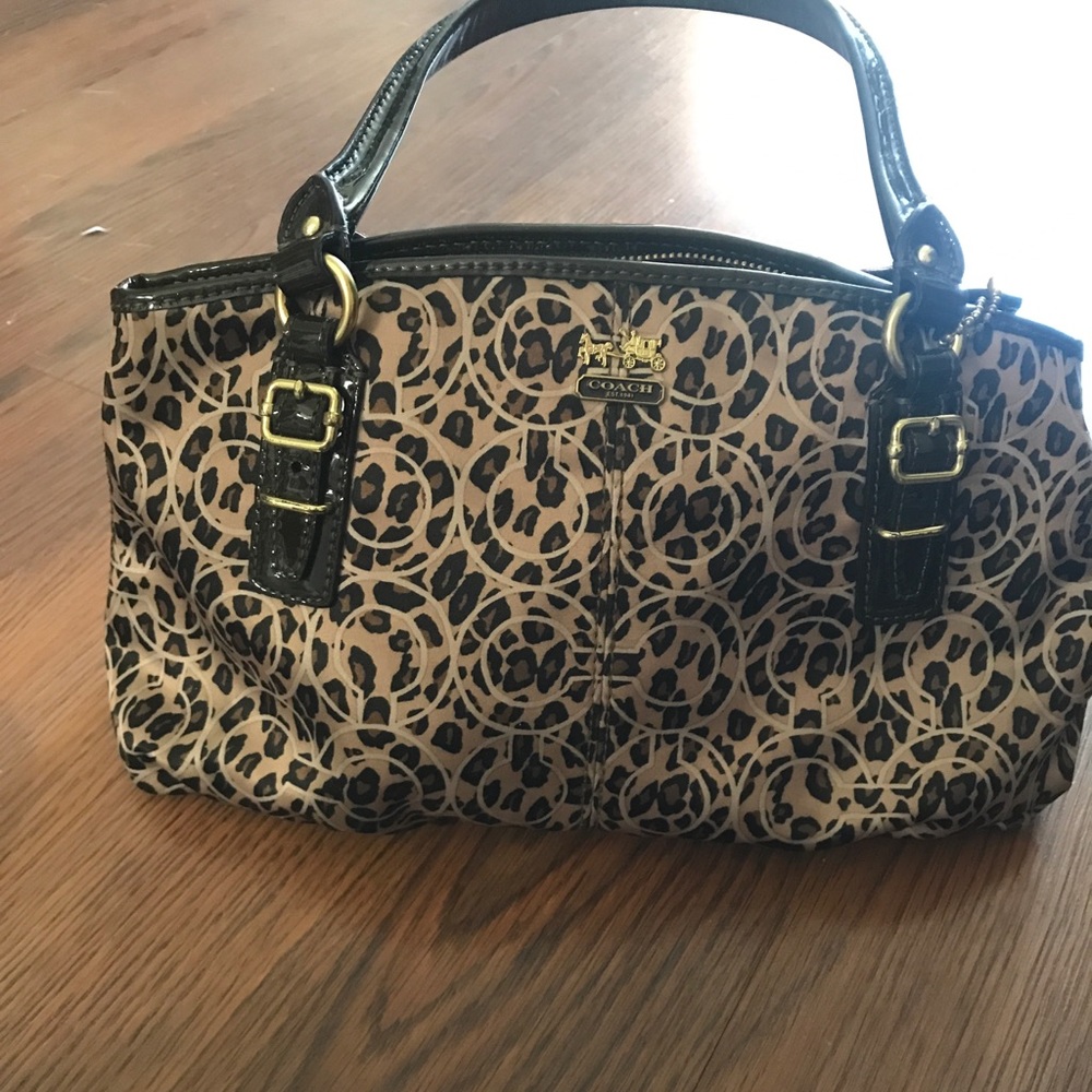 Coach Purse Cheetah Print